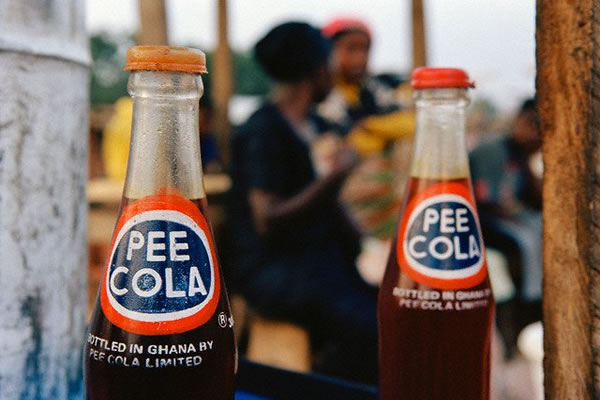 Pee Cola Brand from Ghana